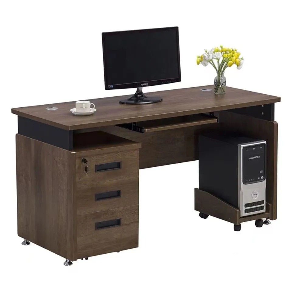 Bàn Làm Việc Gỗ MDF Có Kệ Đựng CPU - BG14 2