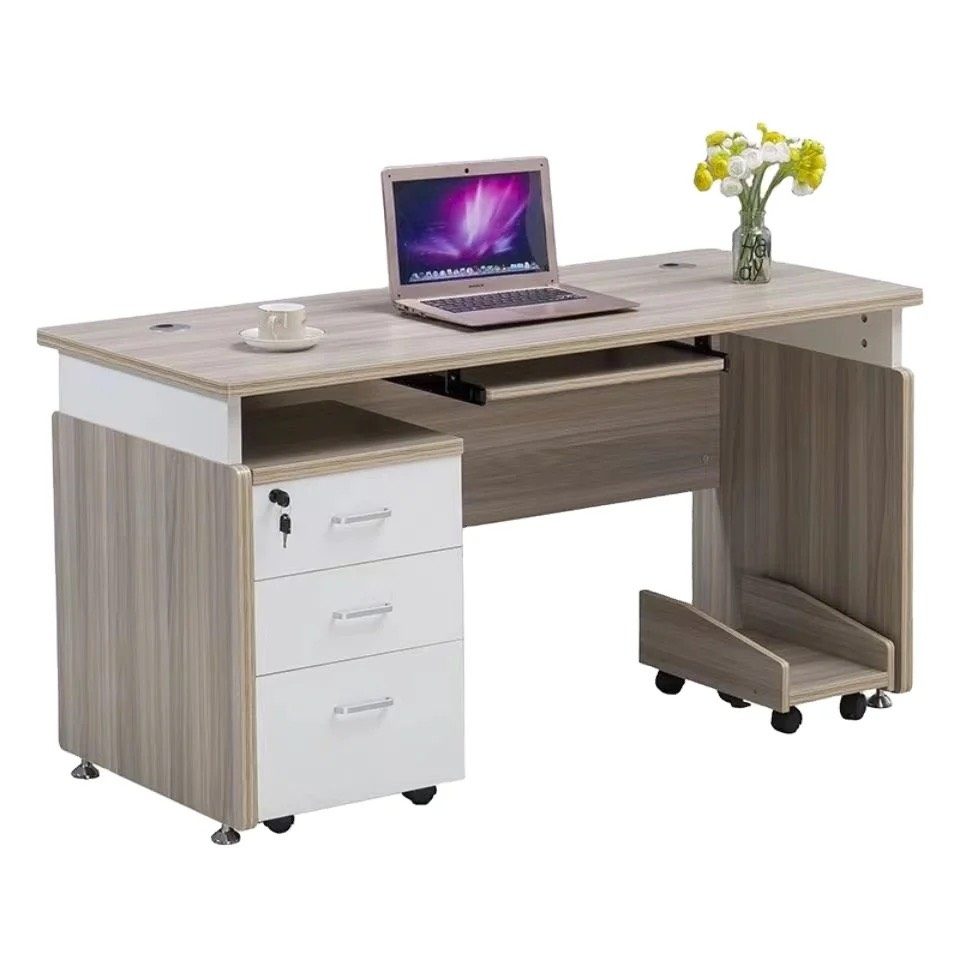 Bàn Làm Việc Gỗ MDF Có Kệ Đựng CPU - BG14 4