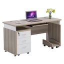 Bàn Làm Việc Gỗ MDF Có Kệ Đựng CPU - BG14 4