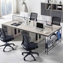 Cụm Bàn Nhóm 4 Người Hiện Đại Có Hộc Tủ - BC70 3