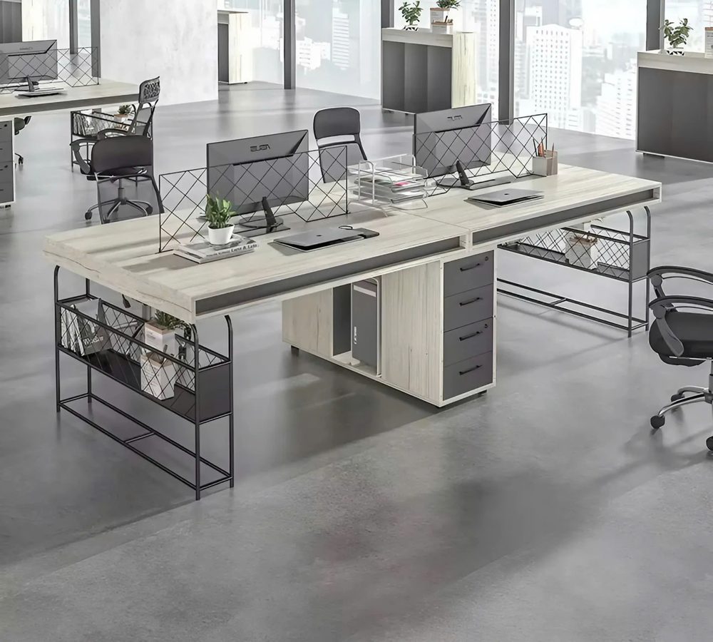 Cụm Bàn Làm Việc Thông Minh Nhóm 4 Người - BC65 1