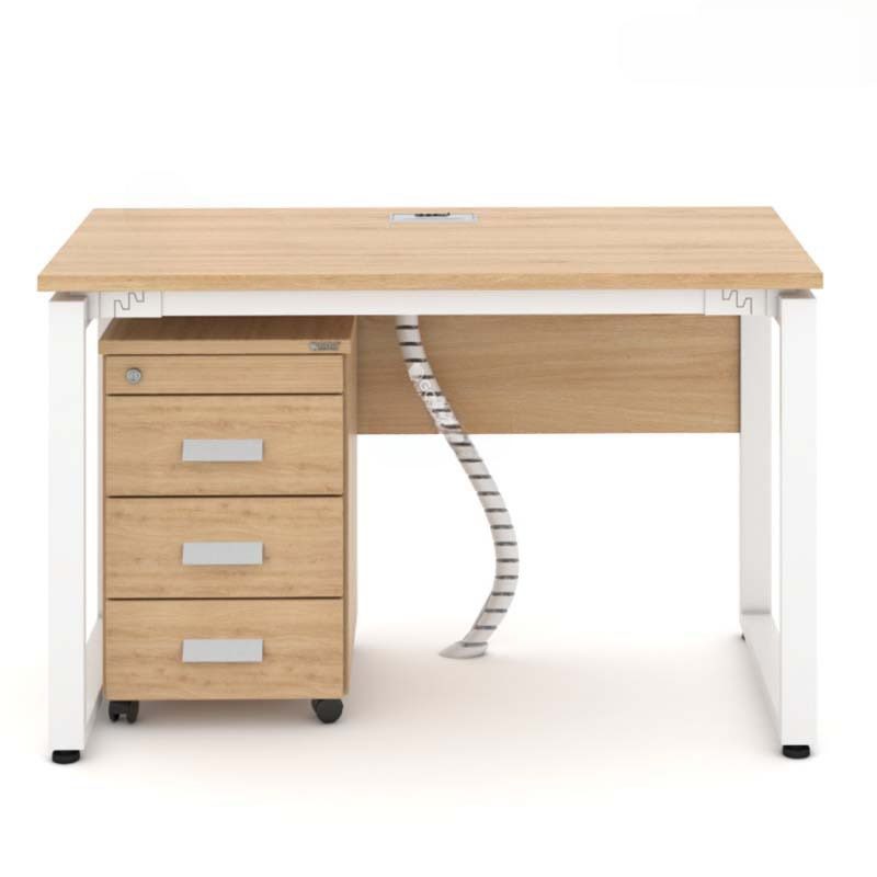 Bàn Làm Việc Yếm Sắt Che Lửng Chân Độc Lập - BLV51 1