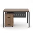 Bàn Làm Việc Yếm Sắt Chân Độc Lập - BLV52 1