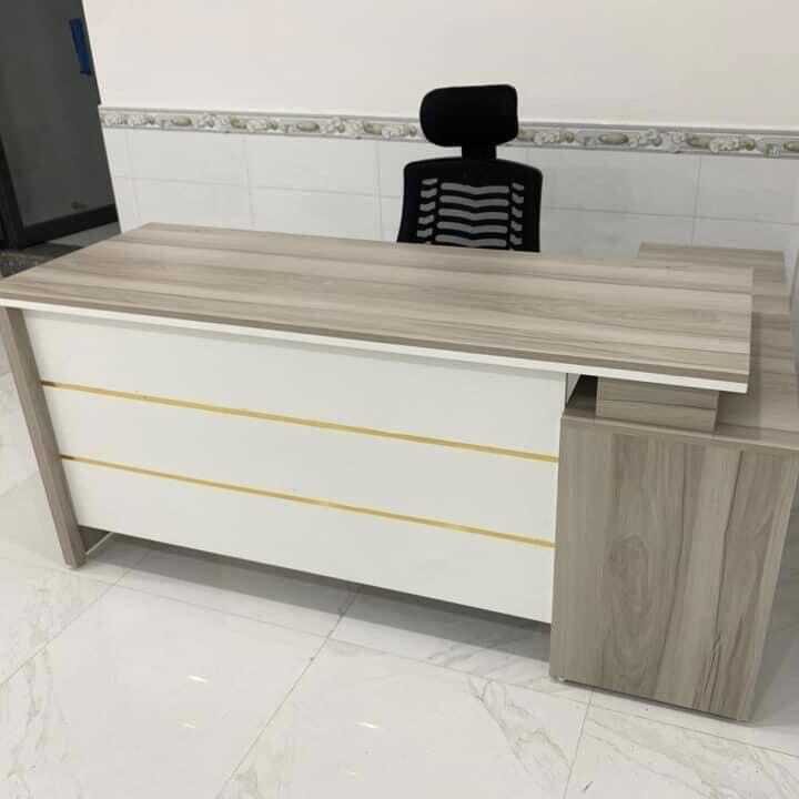 Bàn Giám Đốc Văn Phòng Chữ L Có Tủ Phụ - BGĐ4 2