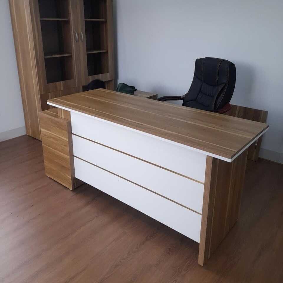 Bàn Giám Đốc Văn Phòng Chữ L Có Tủ Phụ - BGĐ4 3
