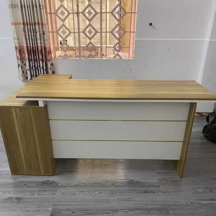 Bàn Giám Đốc Văn Phòng Chữ L Có Tủ Phụ - BGĐ4 4