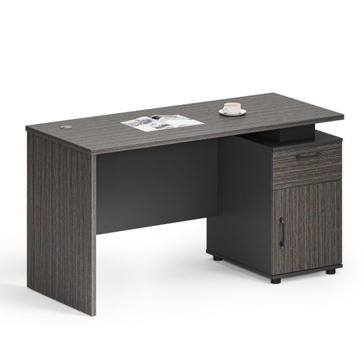Bàn Làm Việc Văn Phòng Gỗ MDF Kèm Hộc - BG16 2