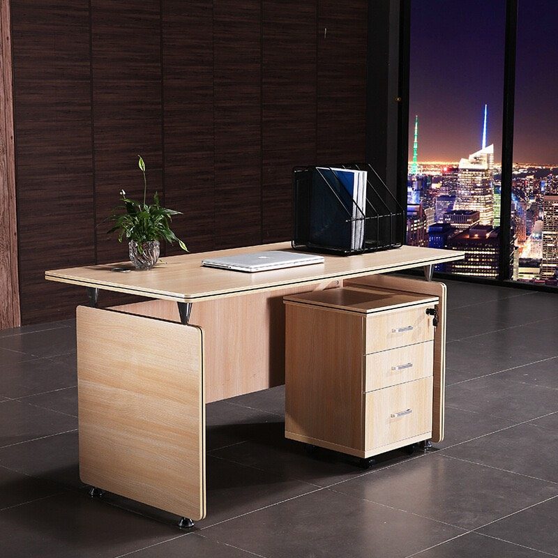 [BLVG6] Bàn Làm Việc Văn Phòng Gỗ MDF - BG18