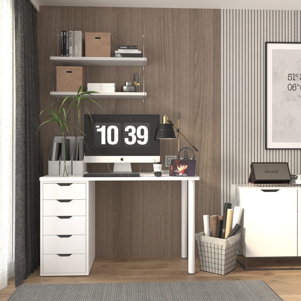 [(2608] Bàn Hộc IKEA Ngăn Kéo- IK2