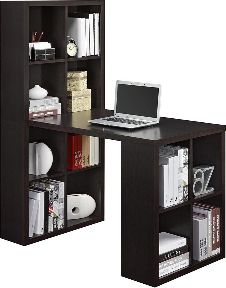 Bàn Làm Việc Có Kệ Gỗ 12 Ngăn - BG21 1