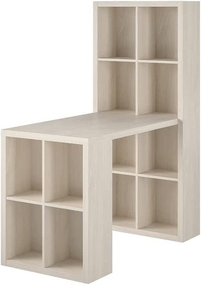 Bàn Làm Việc Có Kệ Gỗ 12 Ngăn - BG21 3