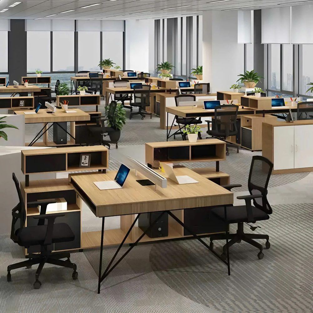 Bàn Cụm Làm Việc 2 Người Tích Hợp Đa Năng - BC58 5