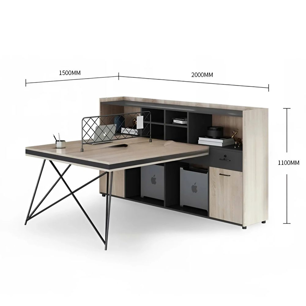 Cụm Bàn Làm Việc 2 Người Đẳng Cấp - BC56 3