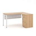 Bàn Làm Việc Góc L Chân Độc Lập - BLV62 3