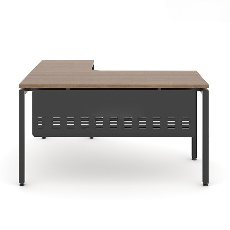 Bàn Làm Việc Góc L Yếm Sắt Che Lửng - BLV65 4