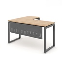 Bàn Làm Việc Góc L Chân Sắt Chữ U- BLV67 2