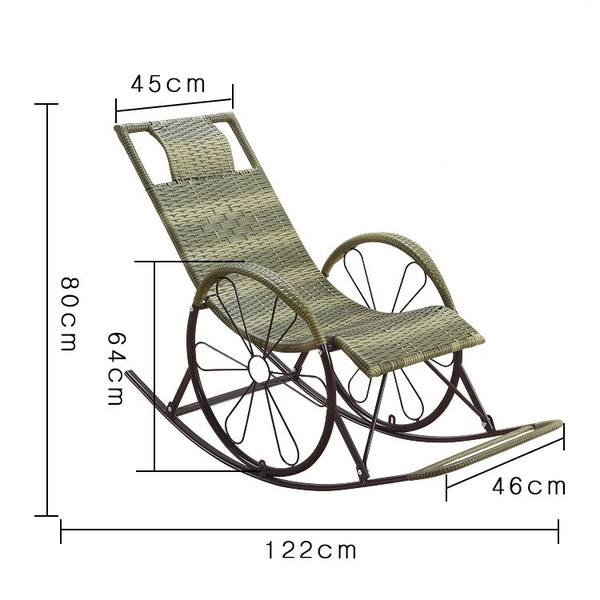 Ghế Thư Giản Bập Bênh Giả Mây 1