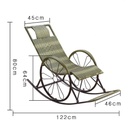 Ghế Thư Giản Bập Bênh Giả Mây 1