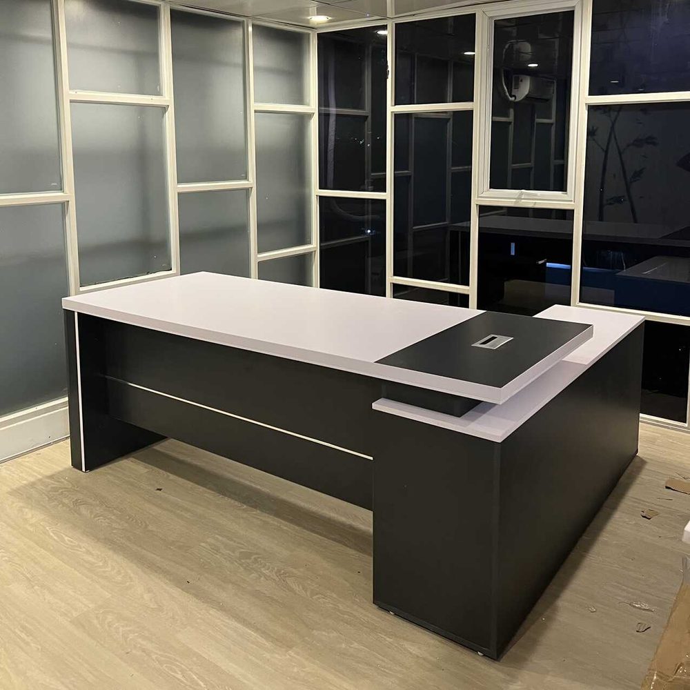 Bàn Giám Đốc Gỗ MDF Góc L 2m - BGĐ2 2