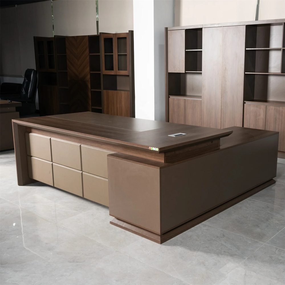 Bàn Giám Đốc Văn Phòng Chữ L Giá Rẻ HCM - BGĐ43 2