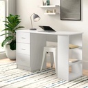 Bàn Làm Việc Văn Phòng Gỗ MDF Cao Cấp - BG24 3