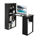 Bàn Làm Việc Văn Phòng Gỗ MDF Có Kệ - BG27 1
