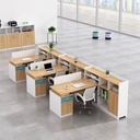 Bàn Cụm Làm Việc Nhóm 3 Người - BC24 1