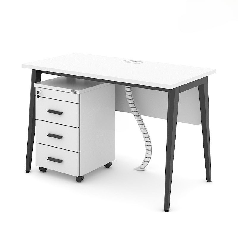 Bàn Làm Việc Chân Sắt Yếm Lửng - BLV75 2