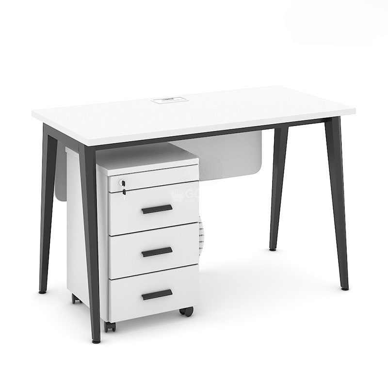 Bàn Làm Việc Chân Sắt Yếm Lửng - BLV75 3