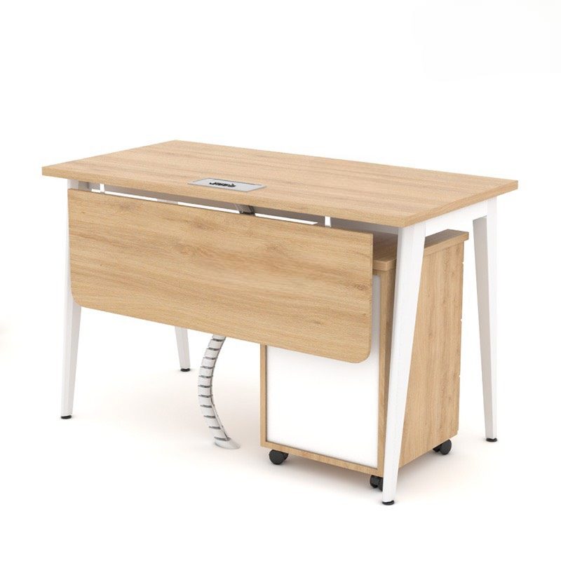 [(2608] Bàn Làm Việc Chân Sắt Tĩnh Điện 1m2 - BLV76