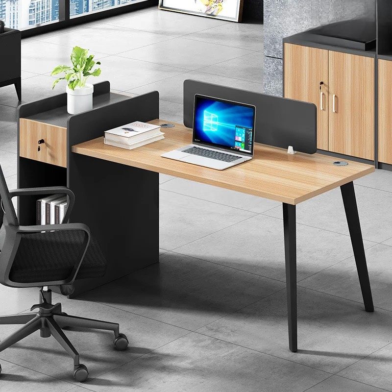 Bàn Làm Việc Văn Phòng Kèm Hộc - BLV81 1