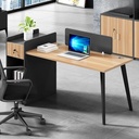 Bàn Làm Việc Văn Phòng Kèm Hộc - BLV81 1