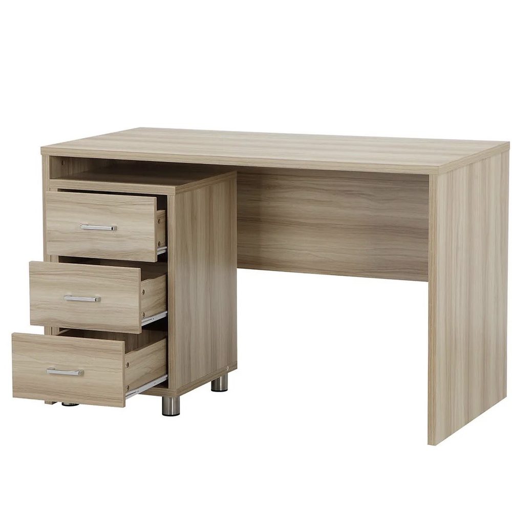 Bàn Làm Việc Văn Phòng Gỗ Có Tủ Phụ - BG39 2