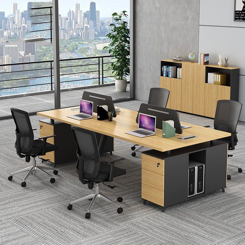 Cụm Bàn Làm Việc Văn Phòng Vách Ngăn 4 Người - BC1 1