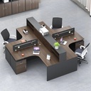 Bàn Cụm Làm Việc Văn Phòng TeamWork 4 Chỗ Ngồi - BC10 1