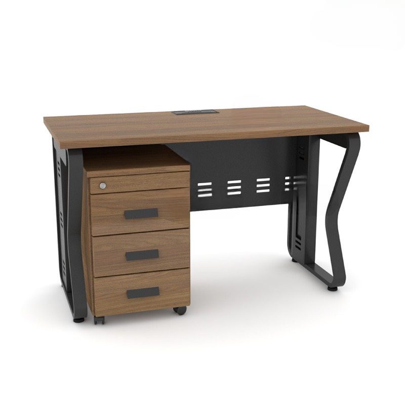 Bàn Làm Việc 1m2 Chân Sắt Uốn - BLV82 4