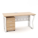 Bàn Làm Việc 1m4 Chân K Uốn Nhập Khẩu- BLV85 1