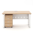 Bàn Làm Việc 1m4 Chân K Uốn Nhập Khẩu- BLV85 2