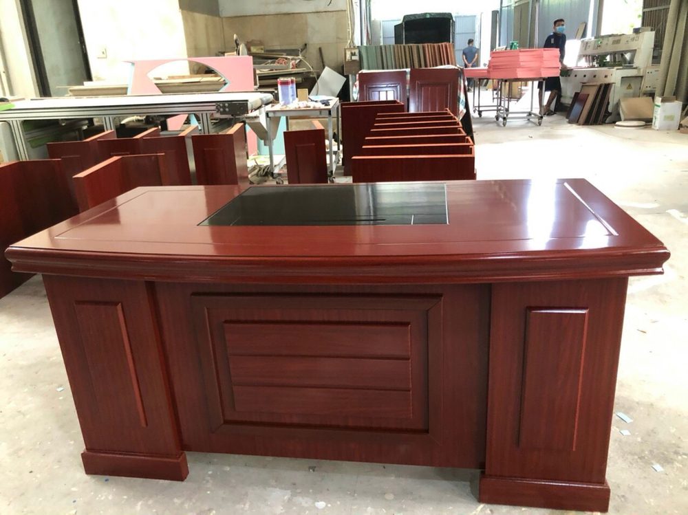 Bàn Văn Phòng Giám Đốc Sang Trọng 1m6 - BGĐ28 1