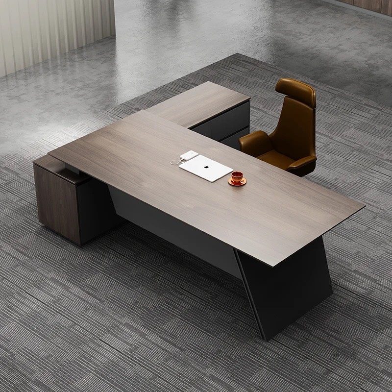 Bàn Giám Đốc Góc L Gỗ MDF Cao Cấp - BGĐ32 1