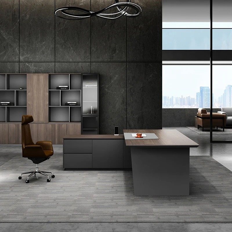 Bàn Giám Đốc Góc L Gỗ MDF Cao Cấp - BGĐ32 2