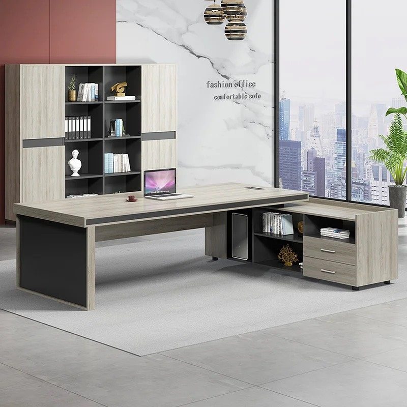 Bàn Giám Đốc Sang Trọng Góc L - BGĐ35 2