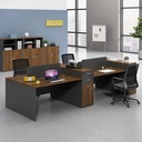 Bàn Cụm Làm Việc Văn Phòng 4 Người Có Hộc - BC15 2