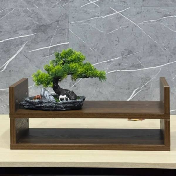 Kệ Để Bàn 2 Tầng Mini 2 Trong 1 Đa Năng 2