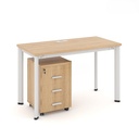 Bàn Làm Việc Chân Oval 1m2 - BLV93 3