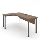 Bàn Làm Việc Góc L Có Yếm Gỗ 1m2- BLV98 1