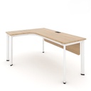 Bàn Làm Việc Góc L Có Yếm Gỗ 1m2- BLV98 2