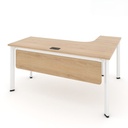 Bàn Làm Việc Góc L Có Yếm Gỗ 1m2- BLV98 3