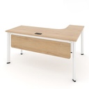 Bàn Làm Việc Góc L Có Yếm Gỗ 1m2- BLV98 4