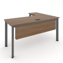 Bàn Làm Việc Góc L Có Yếm Gỗ 1m2- BLV98 5